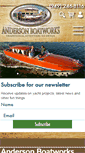 Mobile Screenshot of andersonboatworks.com